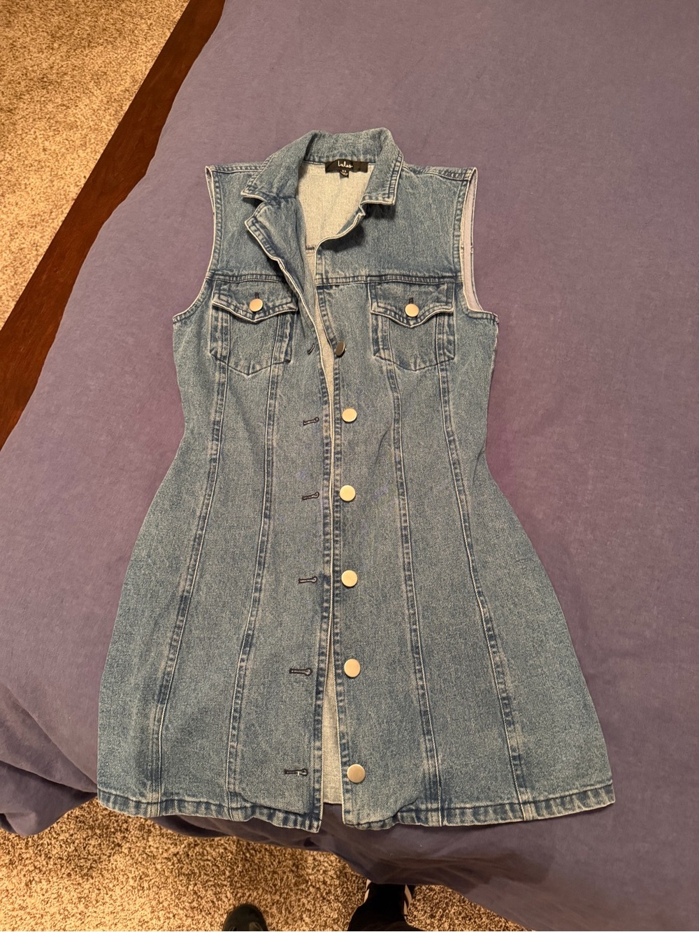 Lulus denim dress